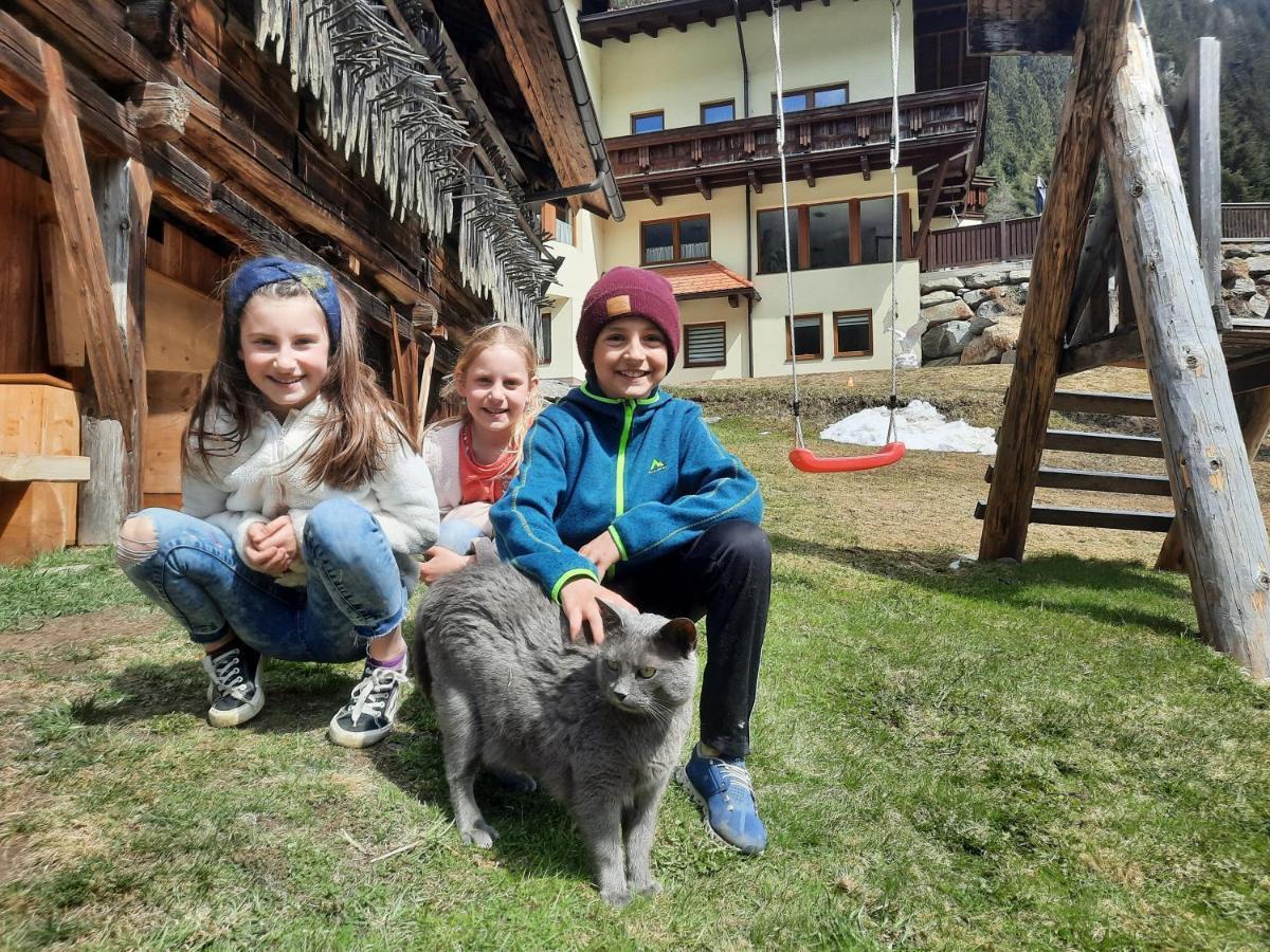 Adlerhof Apartment Sankt Leonhard im Pitztal Bagian luar foto